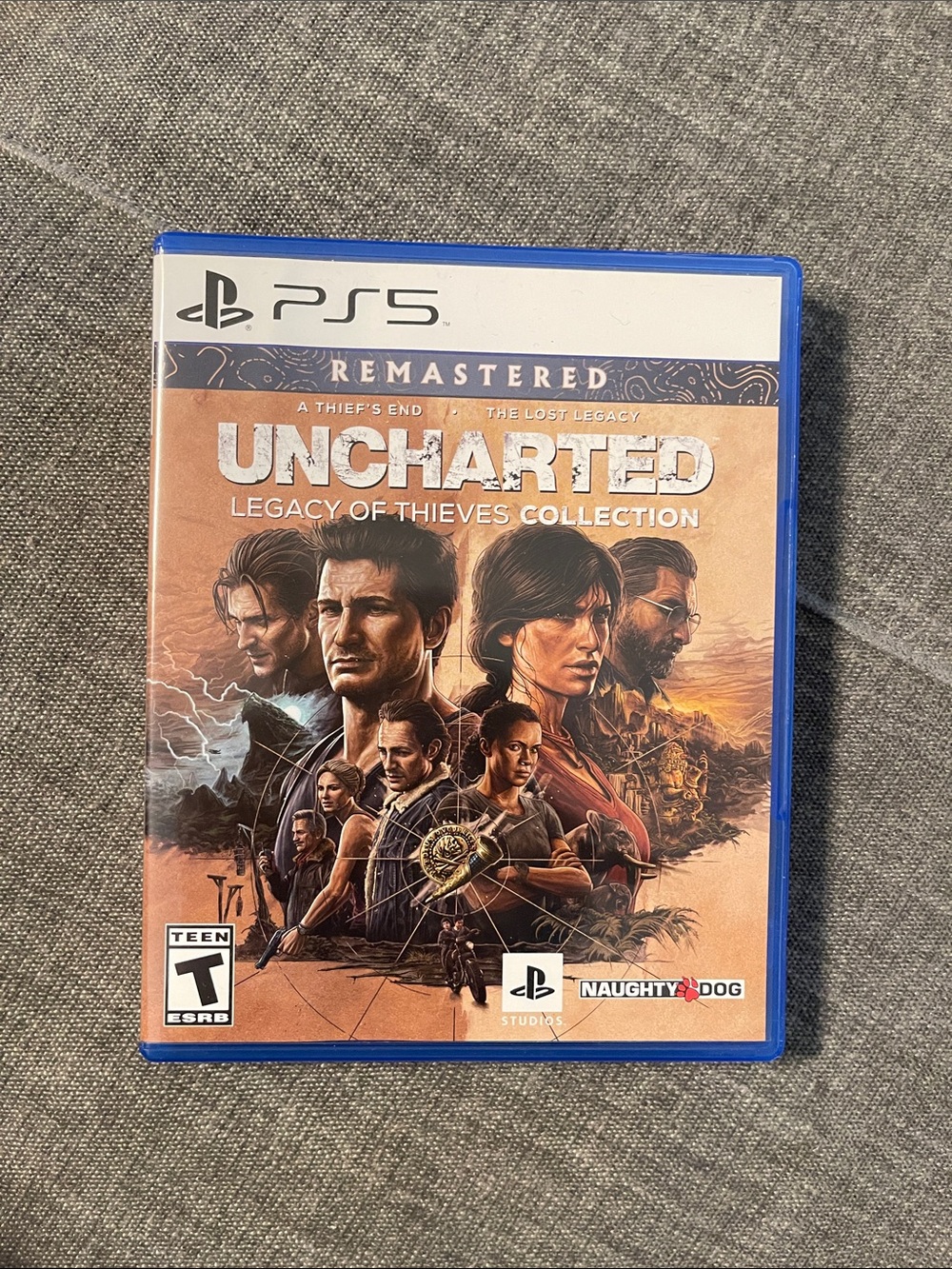 PS5 Remastered Uncharted Legacy of Thieves Collection